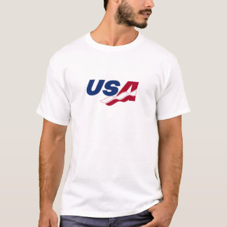 Skjorta för USA Racquetballutslagsplats T-shirt