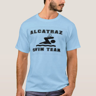 Skjorta för utslagsplats för Alcatraz simmalag Tee Shirt