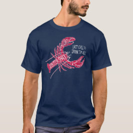 Skjorta för utslagsplats för Boston hummerhydda T-shirt