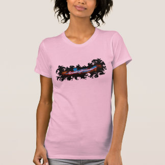 Skjorta för utslagsplats för CuchaPower logotyp Tee