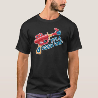 Skjorta för utslagsplats för färg för Geekpappa Tee