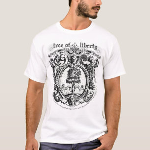 Skjorta för utslagsplats för frihetträd grafisk t-shirt