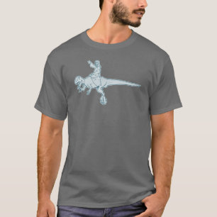 Skjorta för utslagsplats för Jesus Dinosaurrytta T-shirt