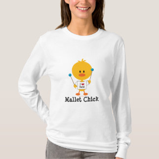 Skjorta för utslagsplats för Malletchicklångärmad T-shirt