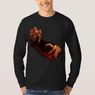 Skjorta för utslagsplats för odöda för Zombie för Tee Shirt
