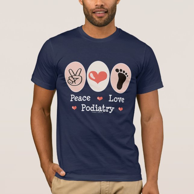 Skjorta för utslagsplats för Podiatrist för Tee Shirt (Framsida)