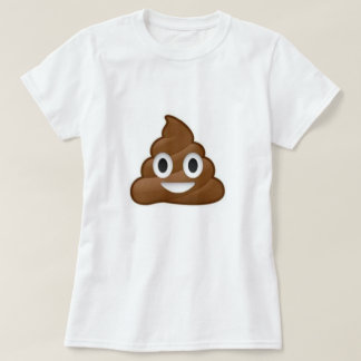 Skjorta för utslagsplats för PoopEmoji glass Tee