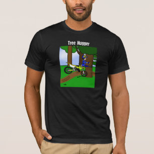 Skjorta för utslagsplats för smutscykel tree tee shirt