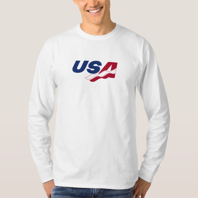 Skjorta för utslagsplats för USA Tröja (Framsida)