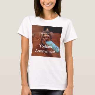 Skjorta för utslagsplats för Yorkshire Terrier T-shirt