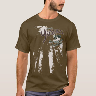 Skjorta för utslagsplats för Yosemite Tee Shirt