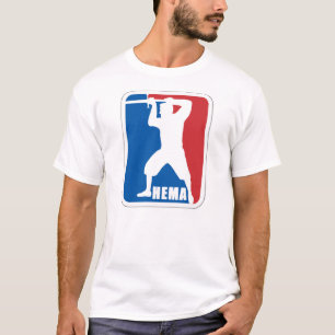 Skjorta för vakt för HEMA-ochslongsword T-shirt