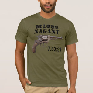 Skjorta för vapen för Nagant Revolver M1895 ww2 Tröja