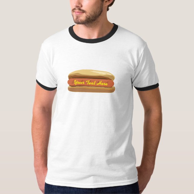 Skjorta för varmkorv T T-shirt (Framsida)