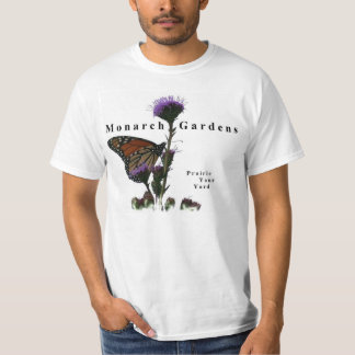 Skjorta för växt för monarkträdgårdfjäril tee shirt
