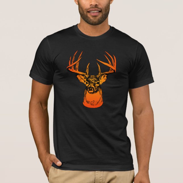 Skjorta för Viking fullvuxen hankronhjort 4 Tee Shirt (Framsida)