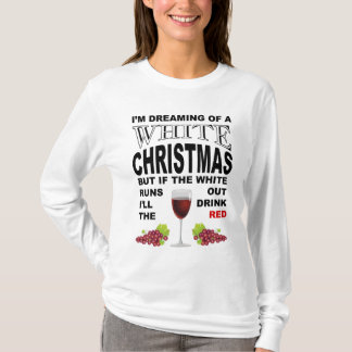 Skjorta för vin för vitjuldrink tee shirt