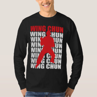 Skjorta för vingeChun långärmad T T-shirt