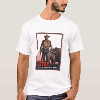 Skjorta för vintageLas Vegas annons Tee