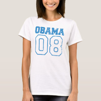 Skjorta för vintageObama 08 utslagsplats Tee Shirt
