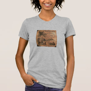 Skjorta för vintageUkuleleetikett Tee
