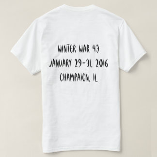 Skjorta för vinterkrig 43 tee shirt