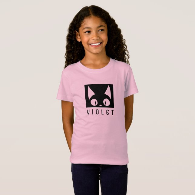 Skjorta för Violet Tee Shirt (Hel framsida)