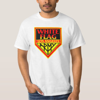 SKJORTA FÖR VITFLAGGALOS ANGELES ARMÉ T T-SHIRT