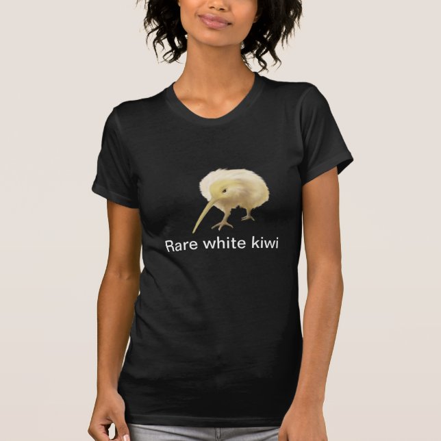 Skjorta för vitkiwifågel t-shirt (Framsida)