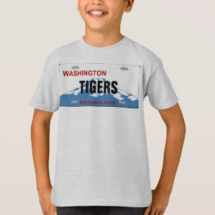 Skjorta för Washington Anpassningsbar-registrering T-shirt