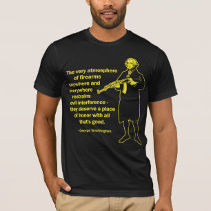 Skjorta för Washington skjutvapencitationstecken T Shirt