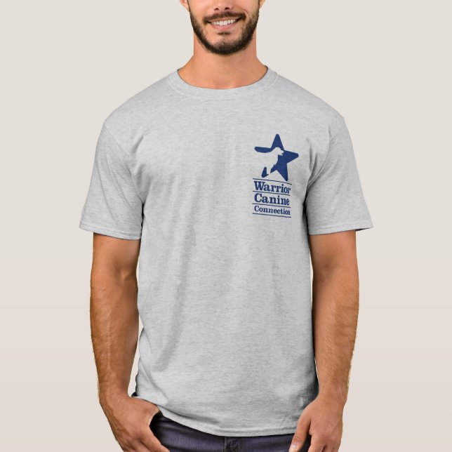 Skjorta för WCC-logotypgrått T-shirt (Framsida)