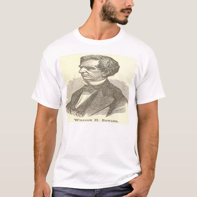 Skjorta för William H Seward T T-shirt (Framsida)