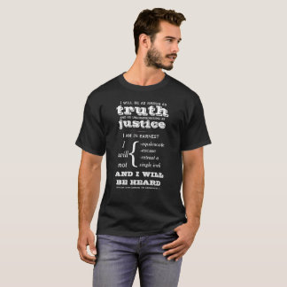 Skjorta för William Lloyd garnisoncitationstecken Tee Shirt