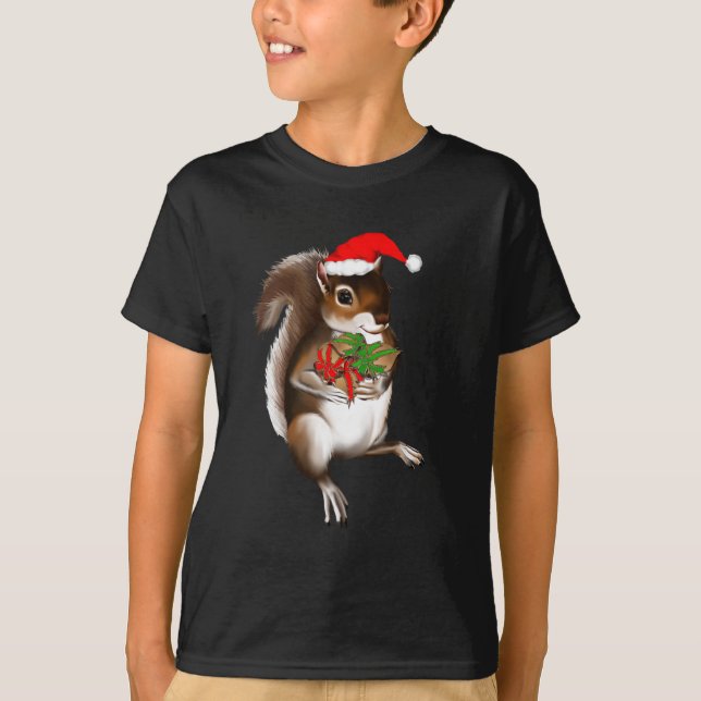 Skjorta för Yule Tideekorre Tee (Framsida)