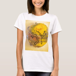 skjorta för yxa för capoeiramusikpassion tee