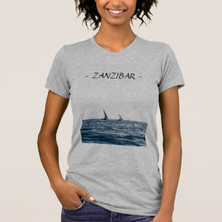 Skjorta för ZANZIBAR segelbåtar T (kvinnor) Tröja