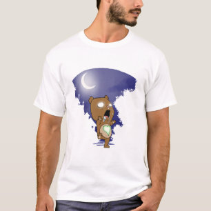 Skjorta för Zombienalleutslagsplats T Shirt