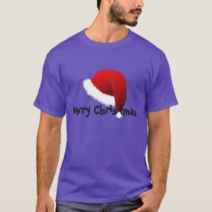 Skjorta-Lilor för Santa hattgod jul Tee Shirt