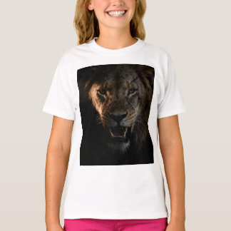 skjorta med ett lejon t shirt