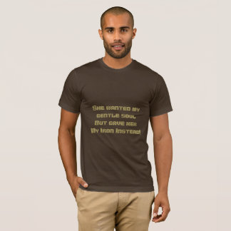 Skjorta med mjuk själ, industriell fet grafisk sti t shirt