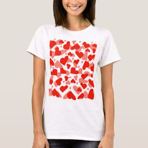 skjorta med mönster kärlek t shirt
