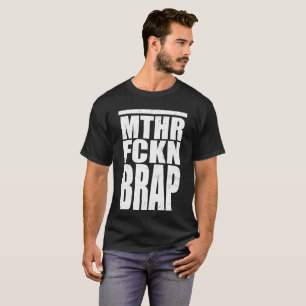Skjorta MTHR FCKN BRAP för Motocross T T-shirt