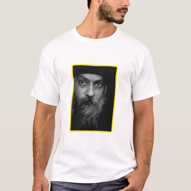 skjorta t-skjorta, osho t shirt (Framsida)