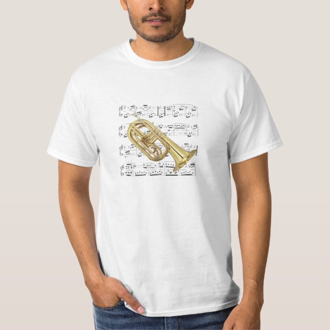 Skjorta (tända). MarschEuphonium. Välj din färg Tröja (Framsida)