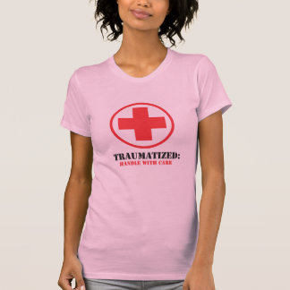 Skjorta-Traumatized HWC.ai Tee Shirt