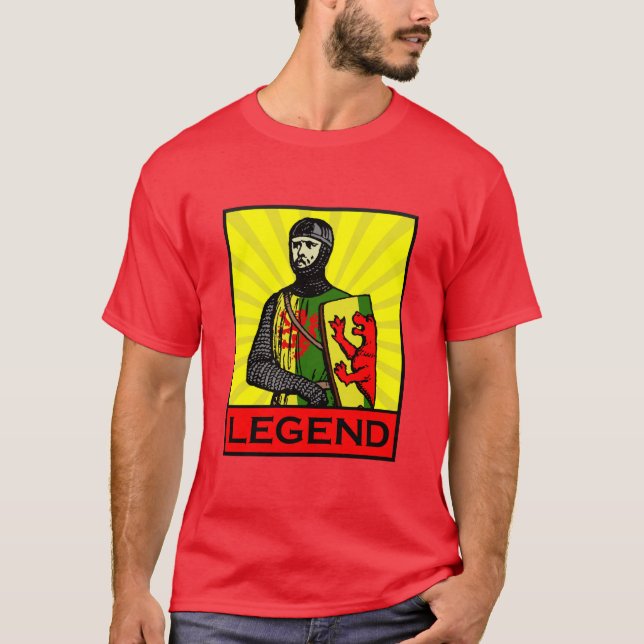 Skjorta V2 för William marskalklegend Tröja (Framsida)