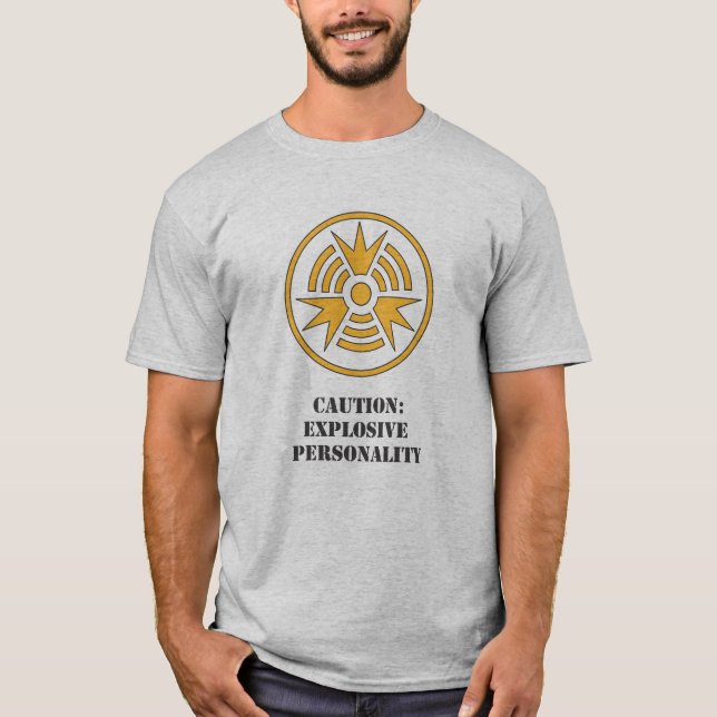 Skjorta-Varna sprängmedlet Personality.ai Tee (Framsida)