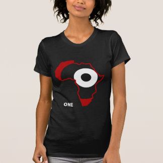 Skjortakvinnor för afrika en t-shirt