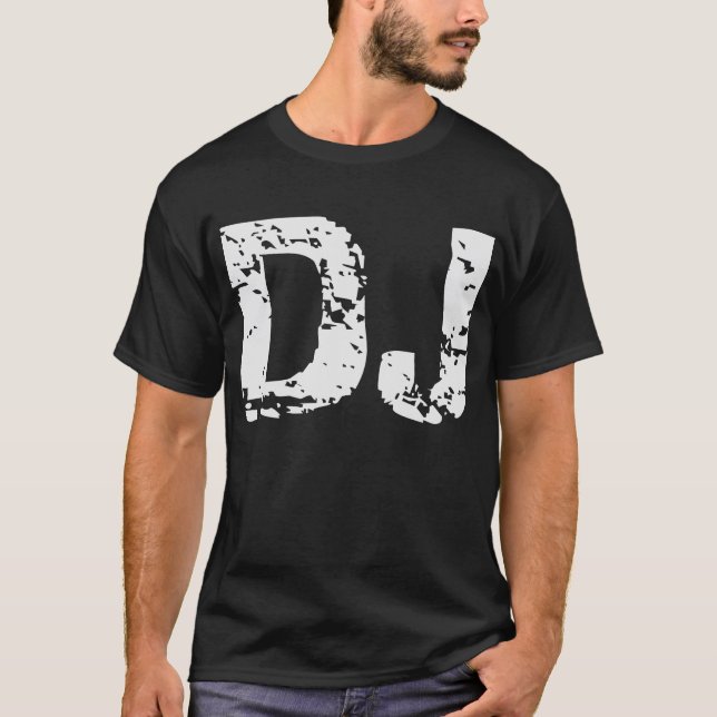 Skjortamörk för DJ T Tee (Framsida)